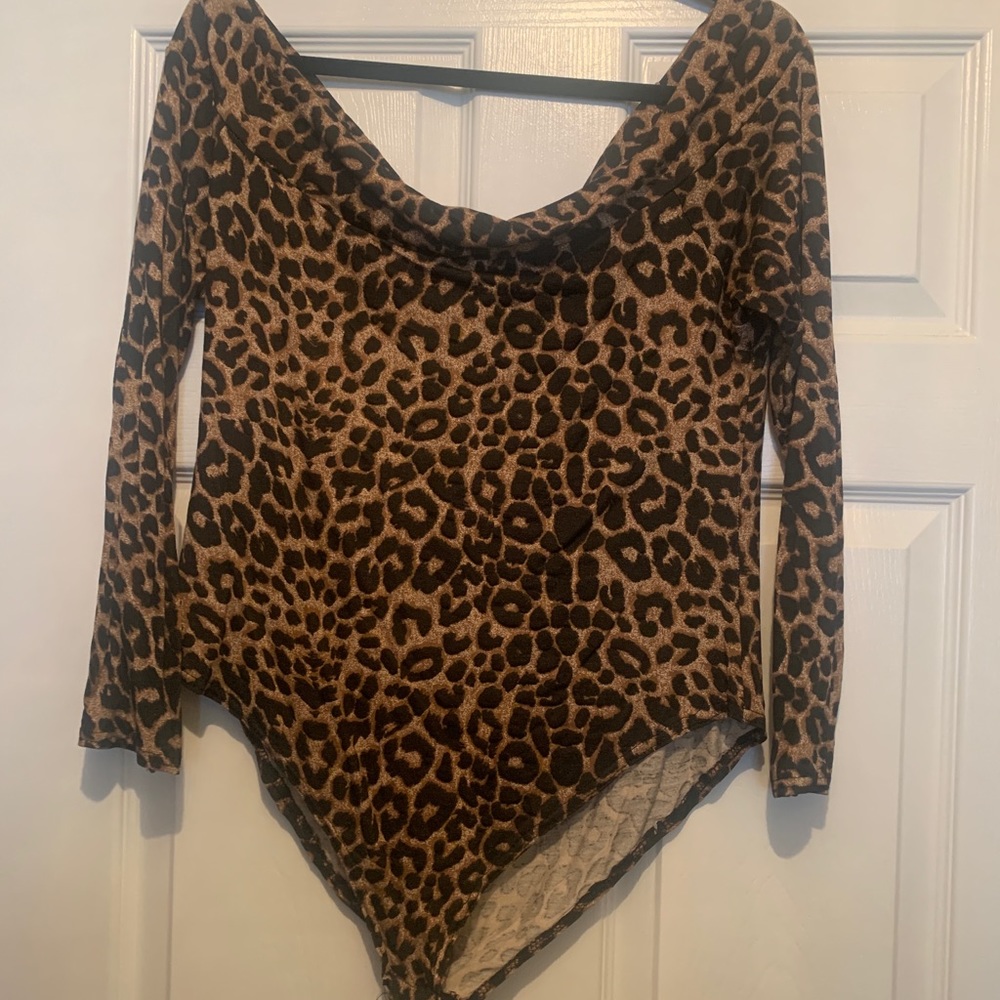 Animal Print Bodysuit